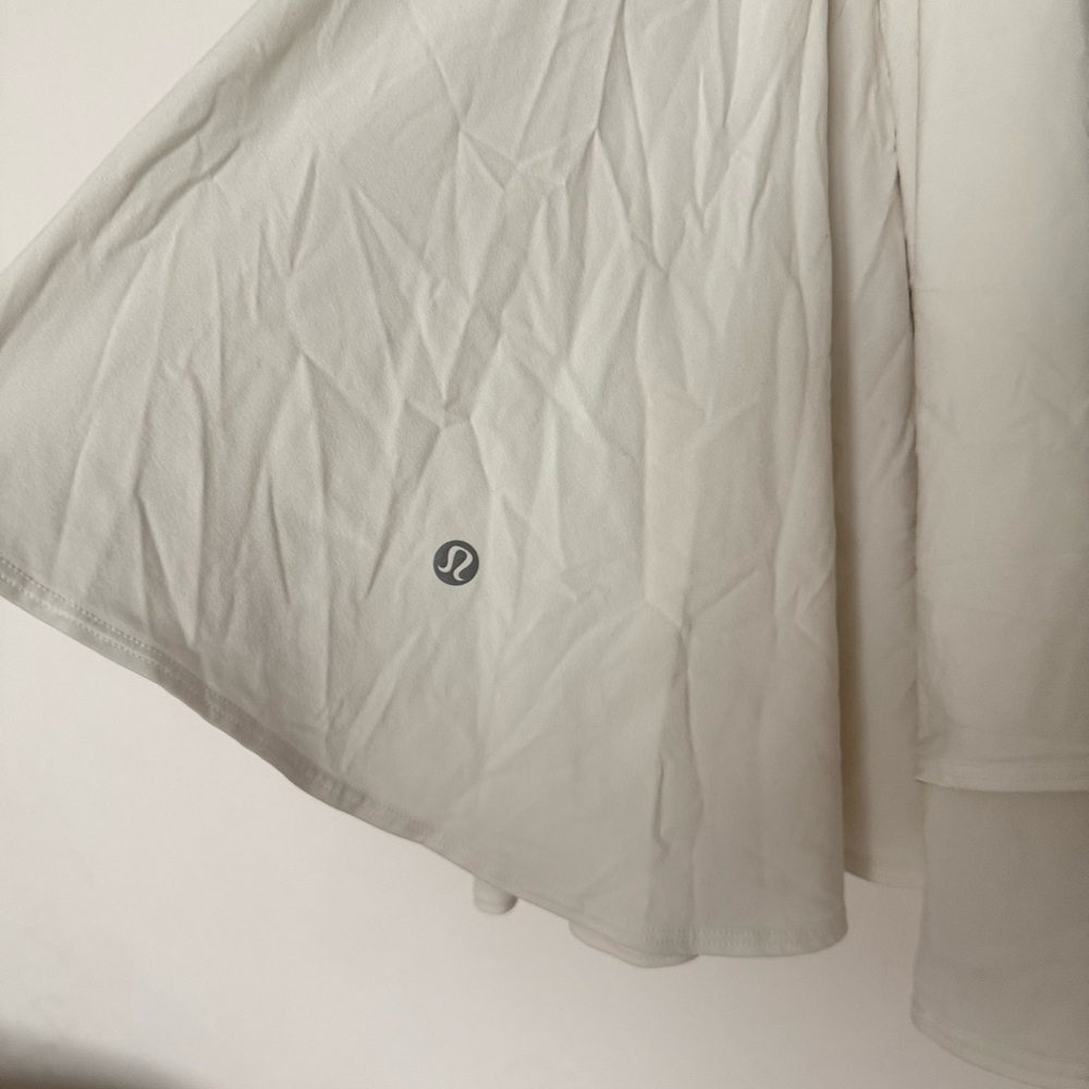 Lululemon Court Crush White Tennis Dress - Picture 6 of 7